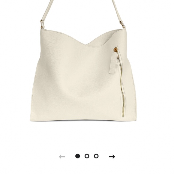 Elegant Cream Shoulder Bag - Picture 1 of 4